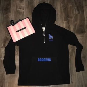 VS PINK Half Zip Dodgers Jacket